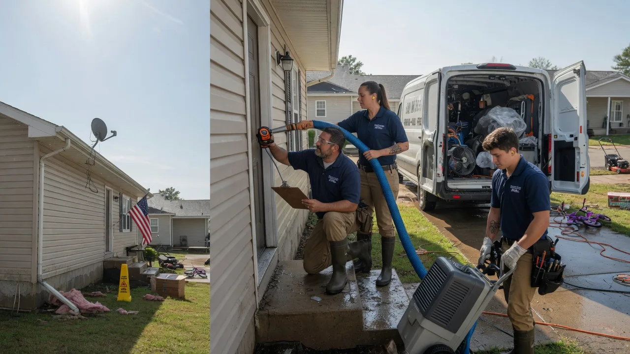 Ceiling Water Damage Restoration in Purdin, MO near me